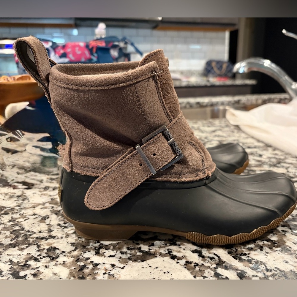 Sperry Black and Grey  Boots